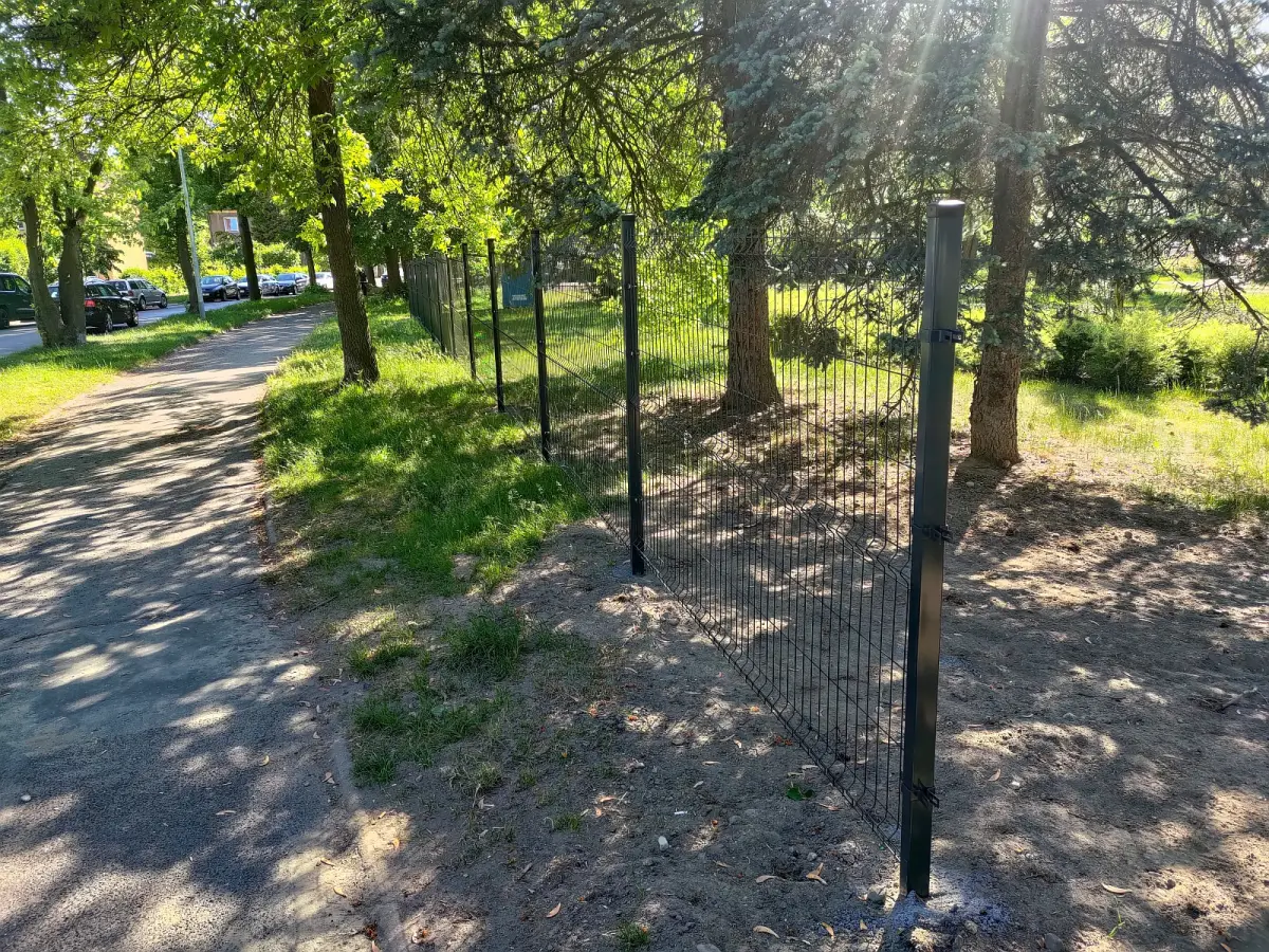 Park koło stadionu w Bolesławcu