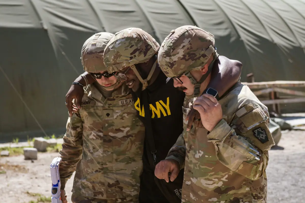 Ćwiczenia żołnierzy RP i US Army