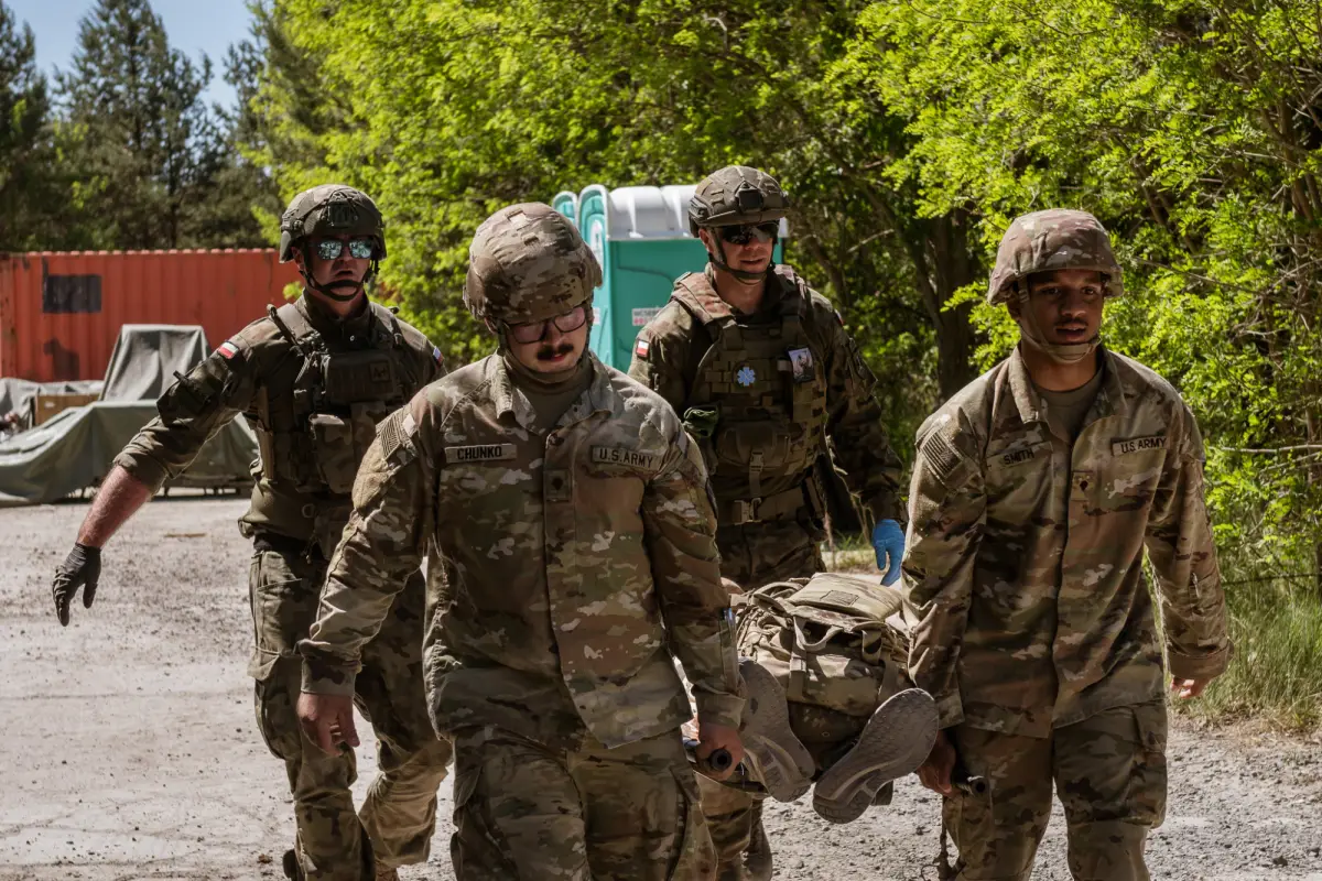 Навчання військовослужбовців RP та US Army
