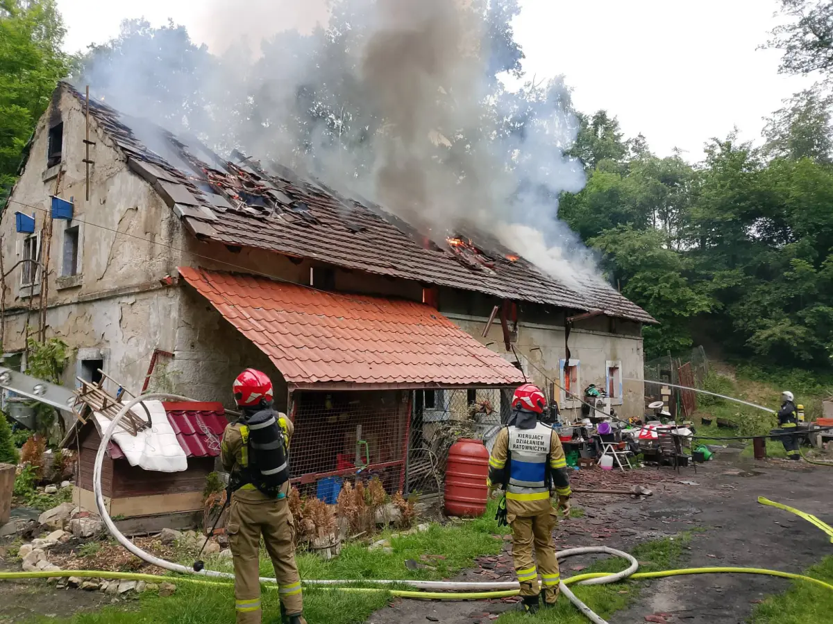 Pożar w Nowogrodźcu