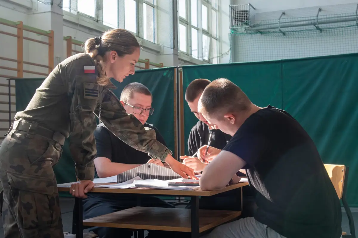 Training at the 10th Armored Cavalry Brigade in Świętoszów