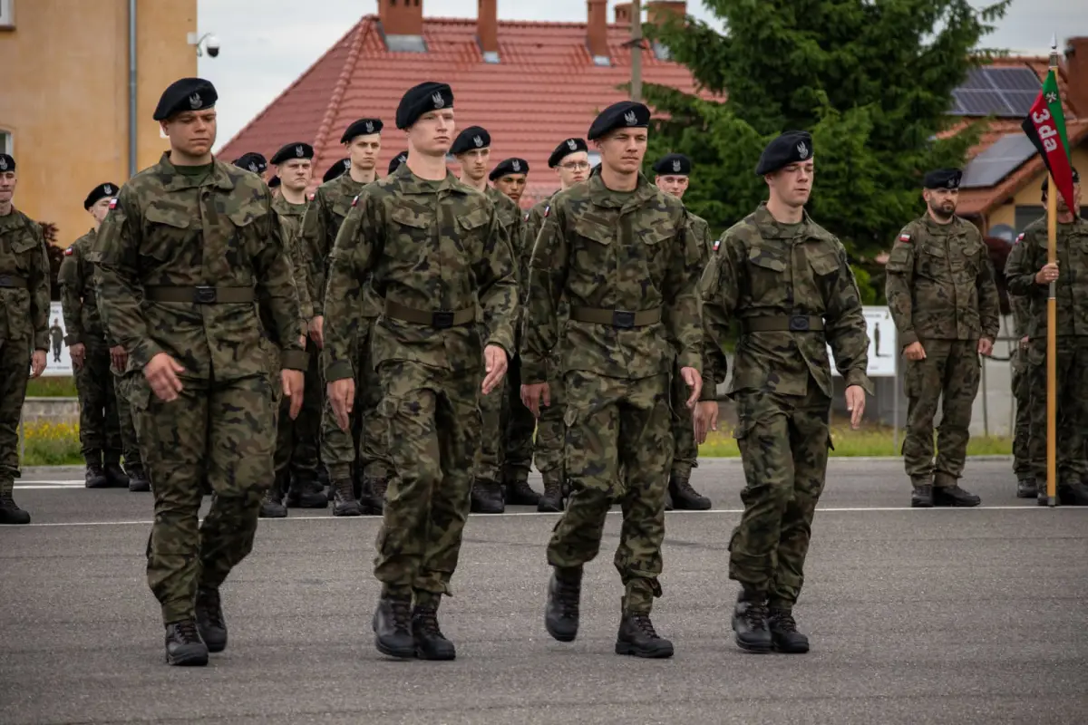 Szkolenie w 23 Śląskim Pułku Artylerii w Bolesławcu