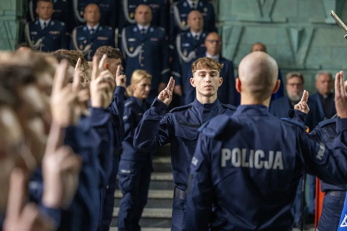 Поліцейська церемонія у Вроцлаві