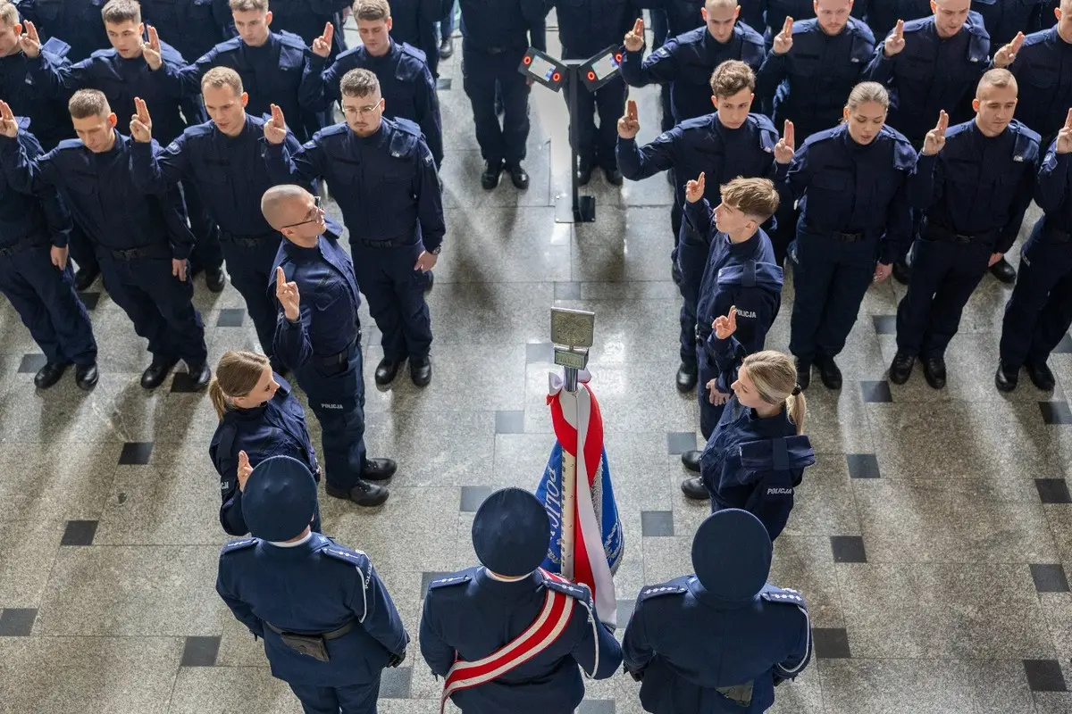 Поліцейська церемонія у Вроцлаві