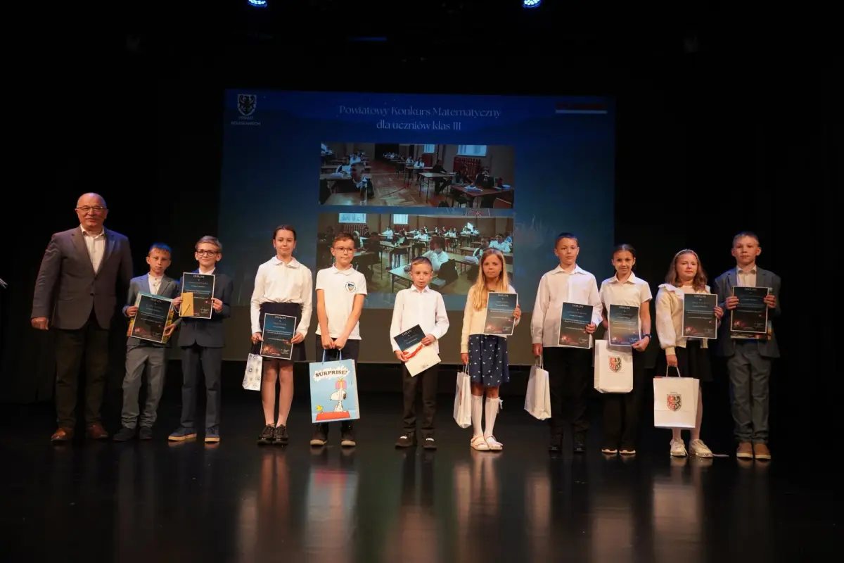 Uroczystość wręczenia nagród laureatom konkursów powiatowych 2026