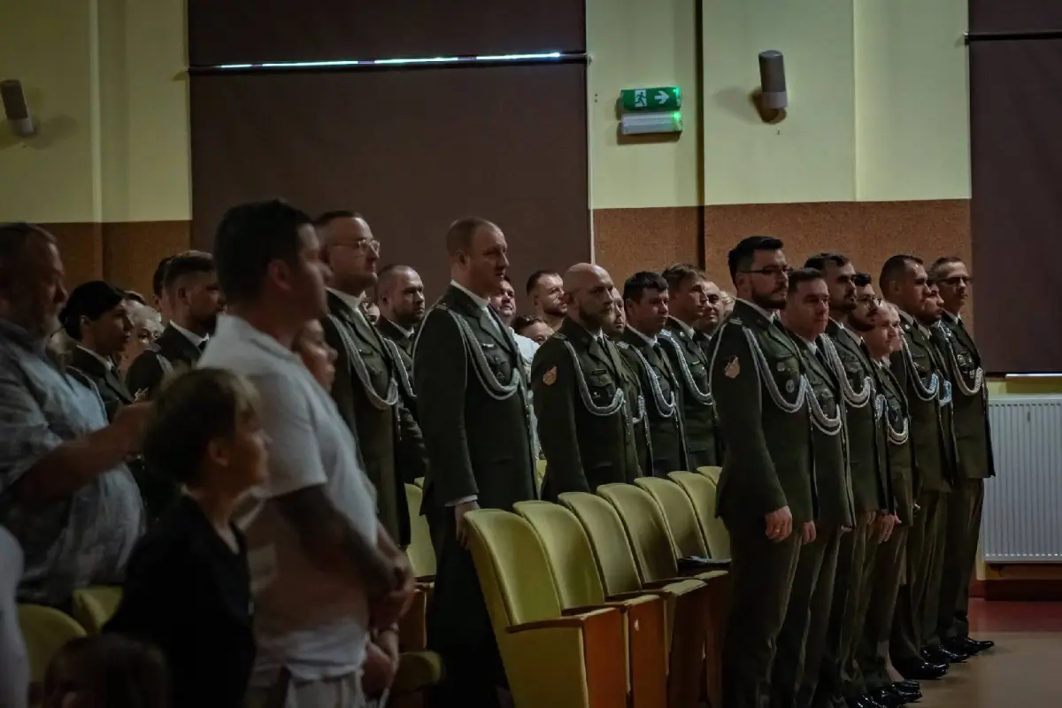 Przysięga wojskowa w 10 Brygadzie Kawalerii Pancernej w Świętoszowie