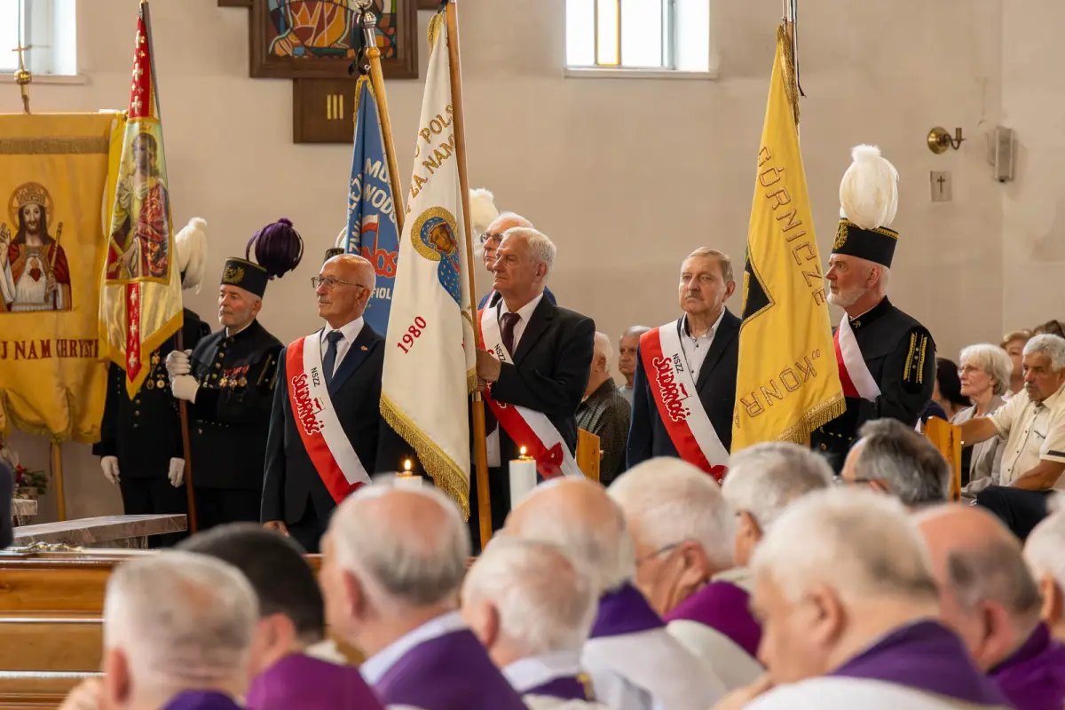 Pożegnanie ks. Józefa Gołębiowskiego w parafii Chrystusa Króla w Bolesławcu