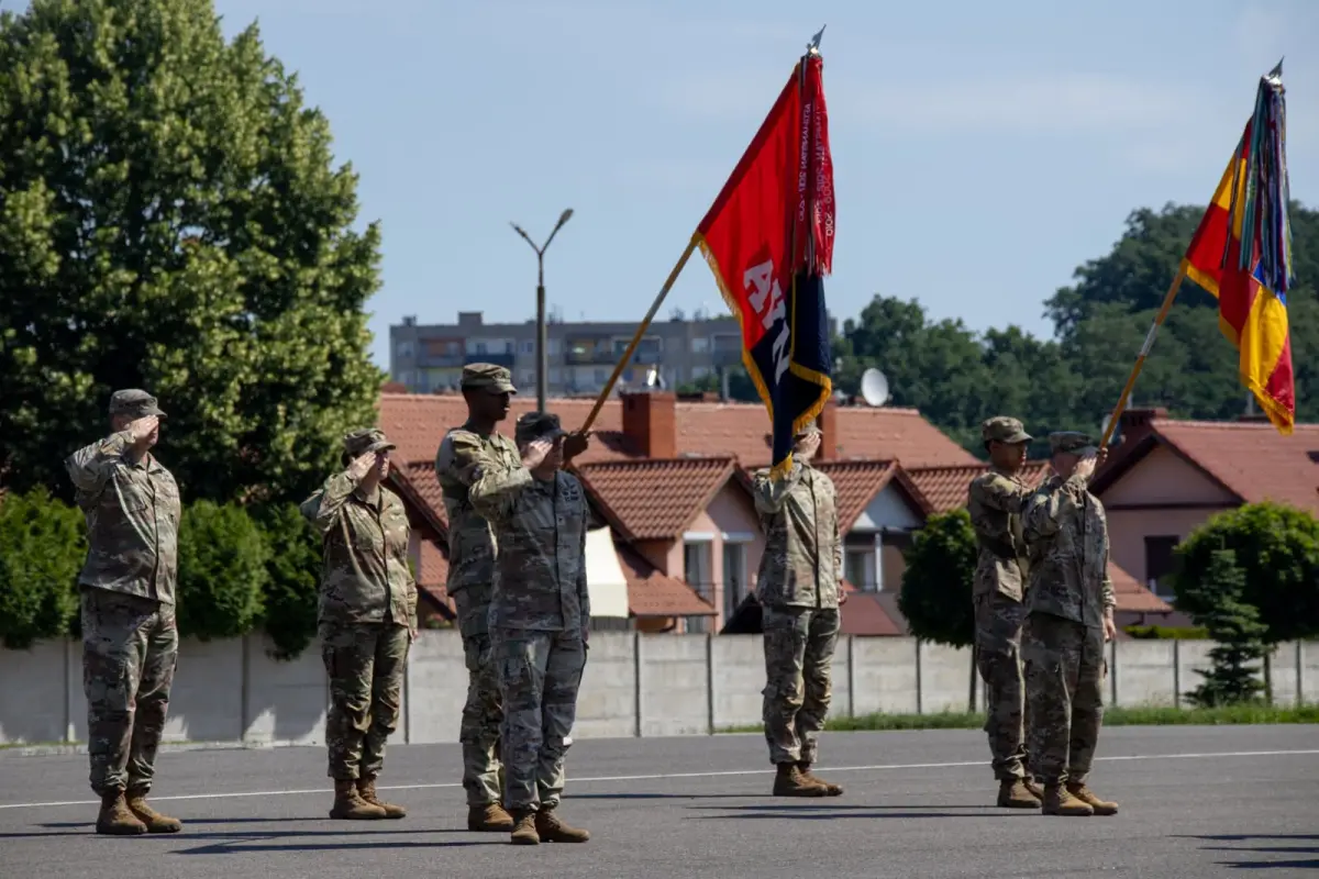 Болеславець: передача командування між американськими військами — 25 червня 2026 року