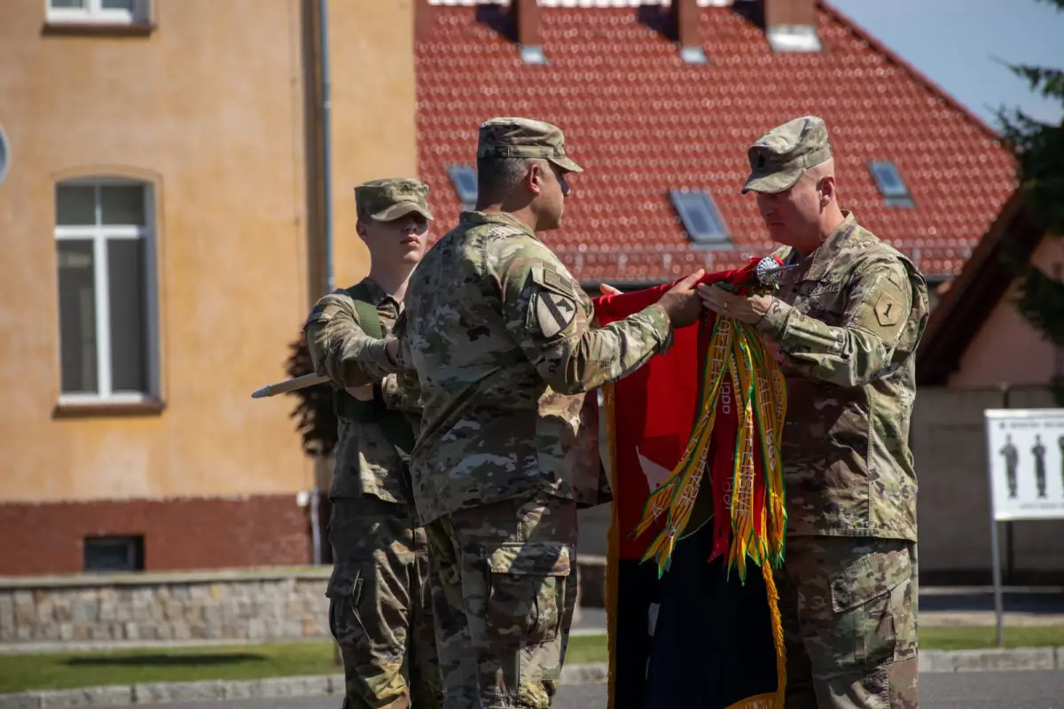 Bolesławiec: Change of command between American forces – June 25, 2026