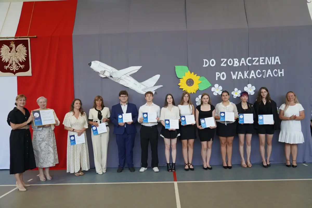 Zakończenie roku w ZSOiZ w Bolesławcu
