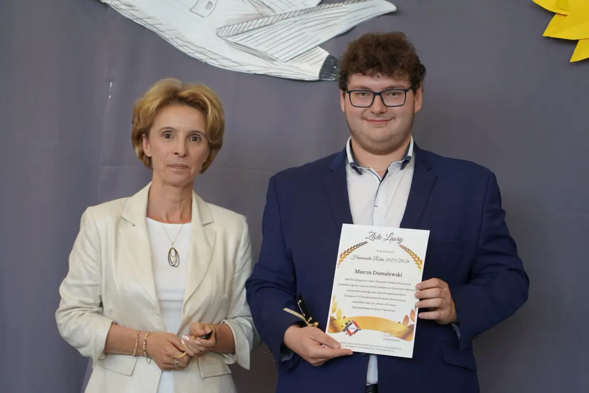 Zakończenie roku w ZSOiZ w Bolesławcu