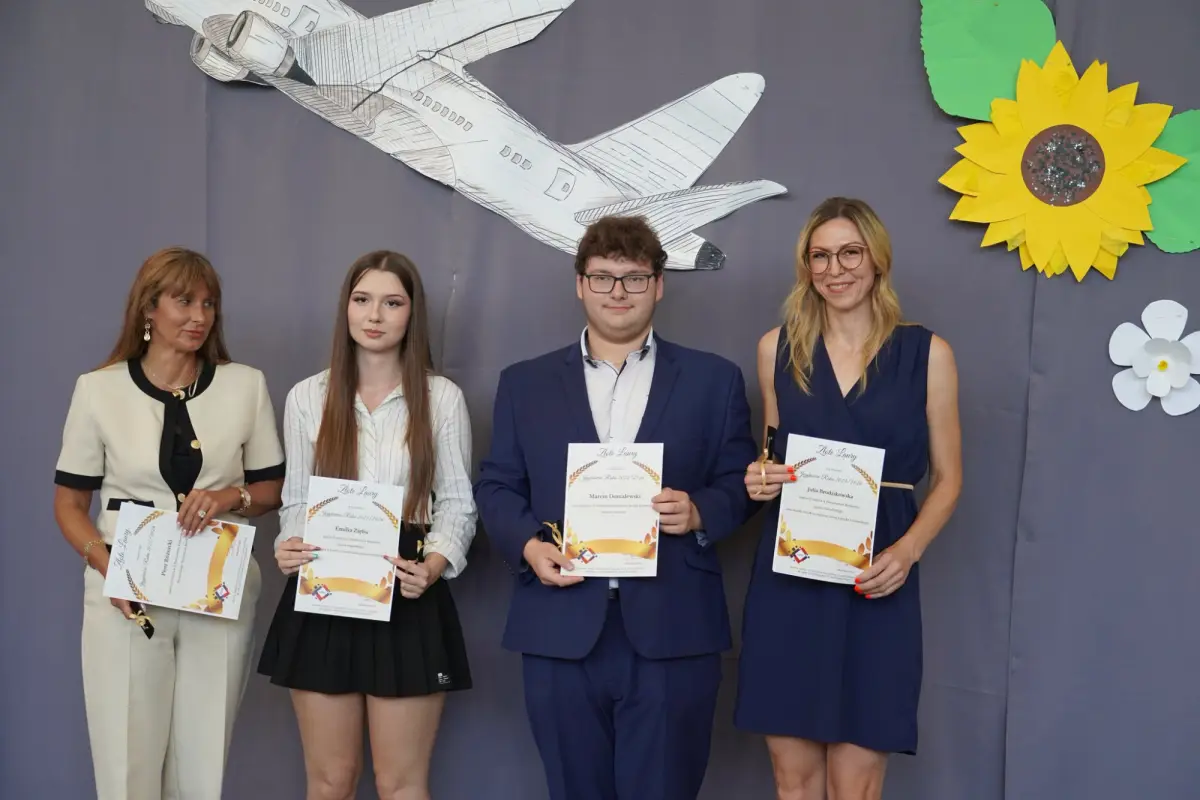 Zakończenie roku w ZSOiZ w Bolesławcu
