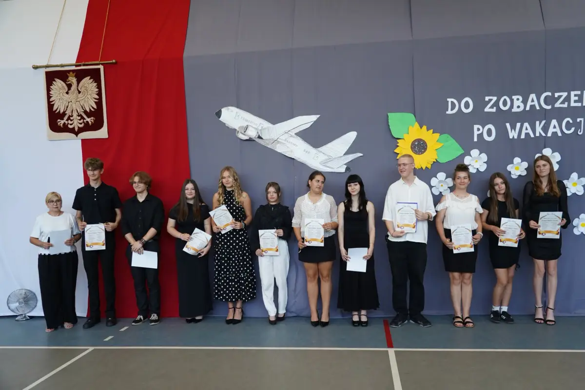 Zakończenie roku w ZSOiZ w Bolesławcu
