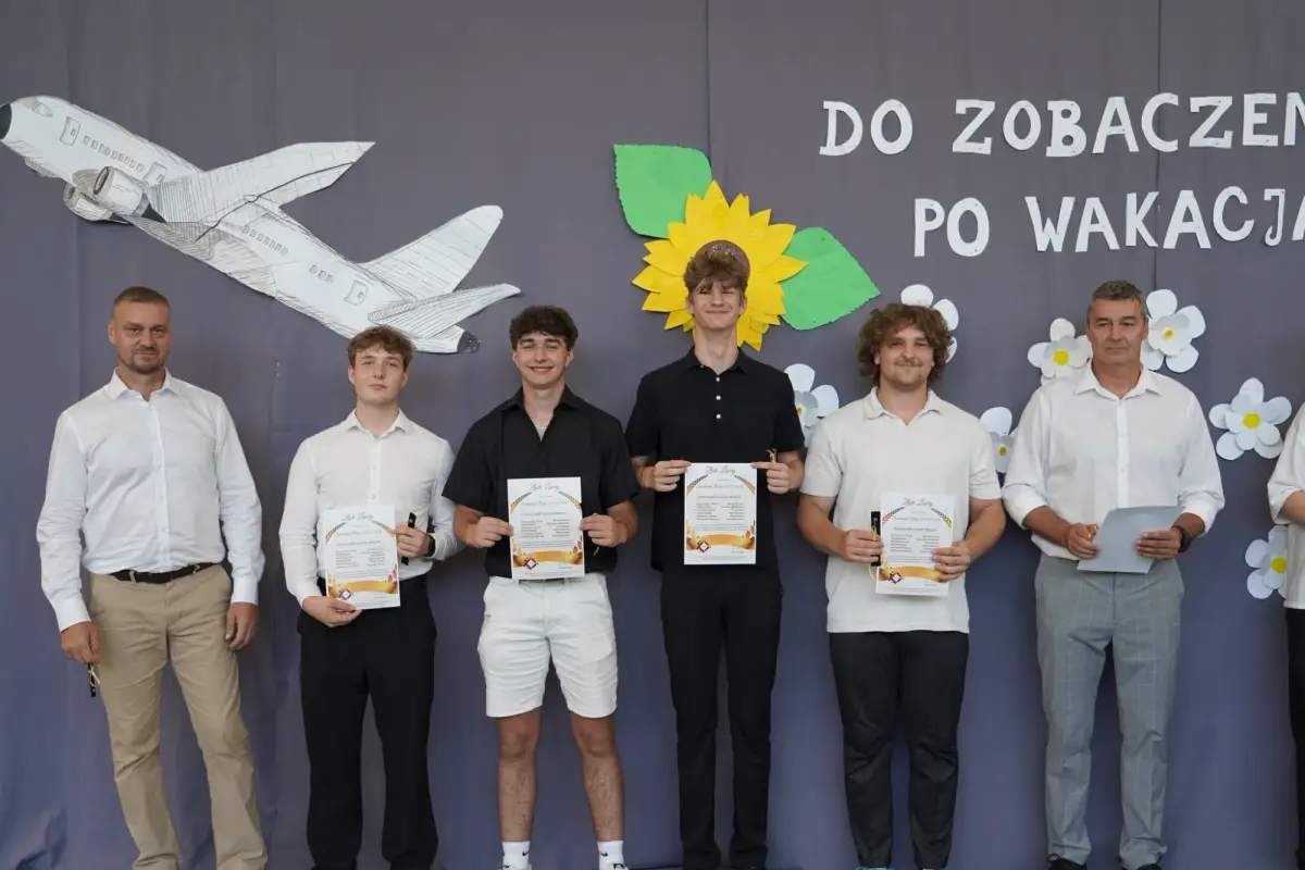 Zakończenie roku w ZSOiZ w Bolesławcu