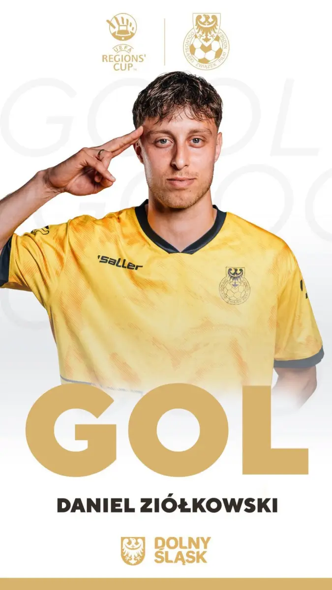 Daniel Ziółkowski zdobywca goli w meczach UEFA Regions' Cup