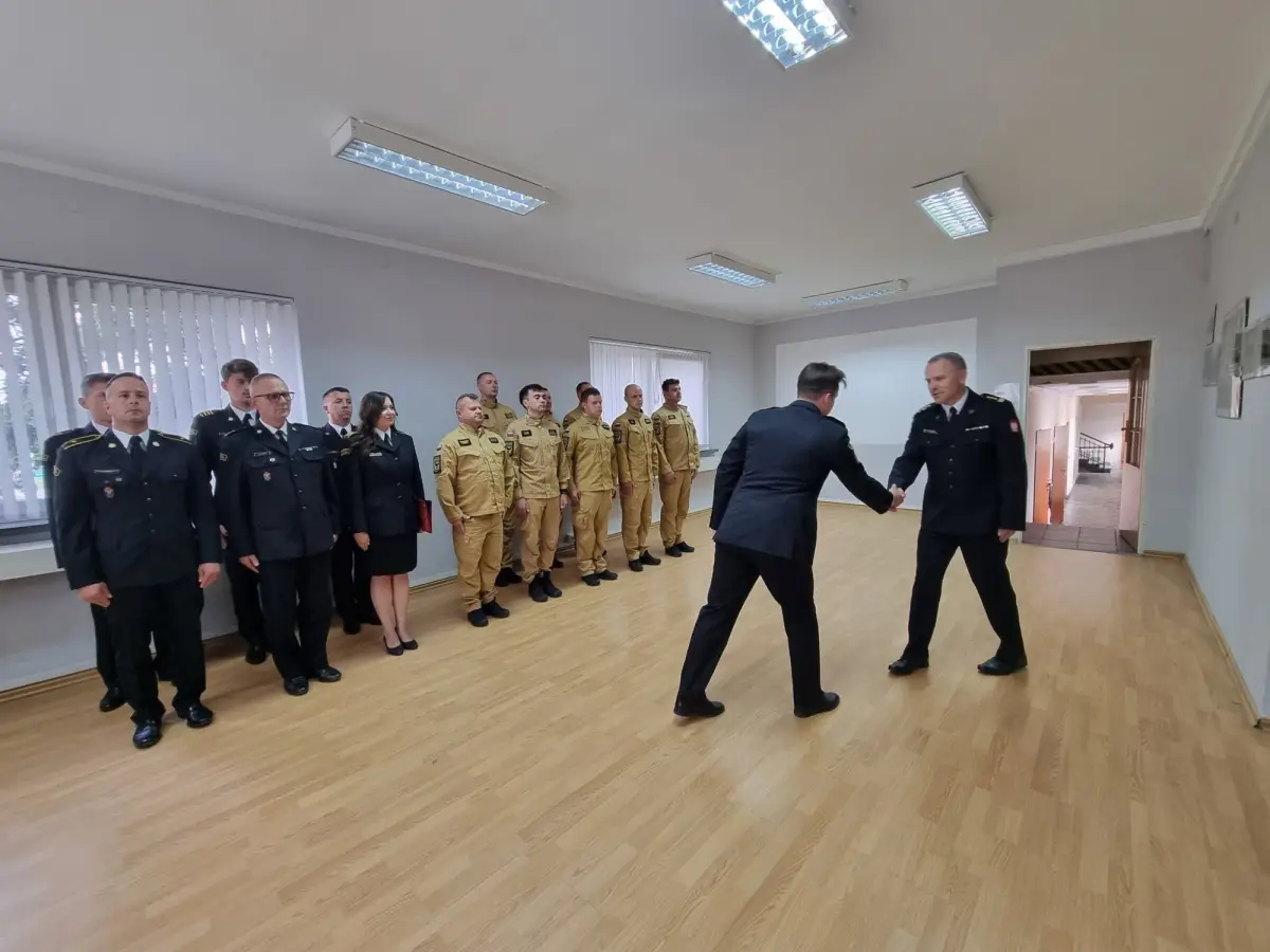 Zbiórka w KP PSP Bolesławiec