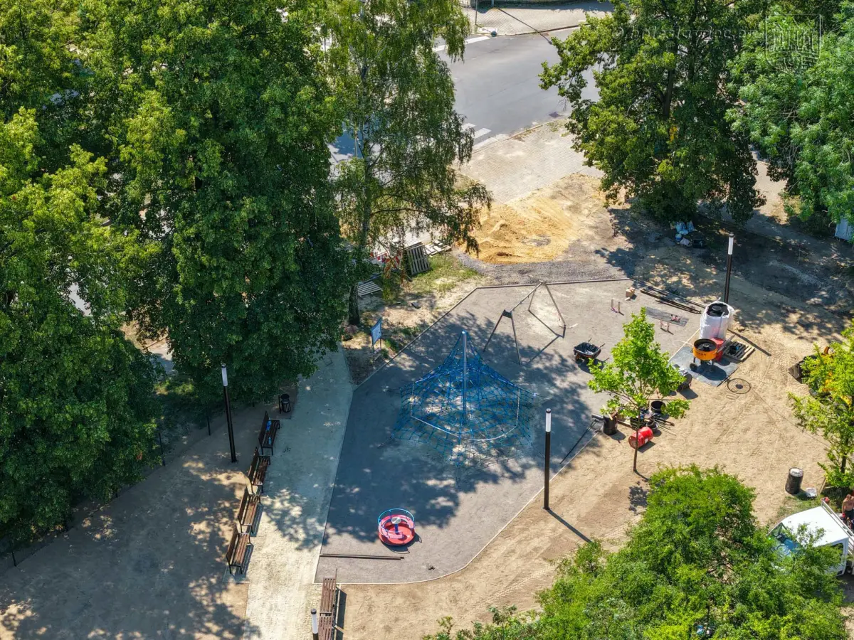 Renovation of the park near the stadium in Bolesławiec