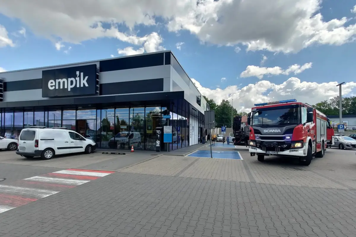 Акція пожежної служби в Empik