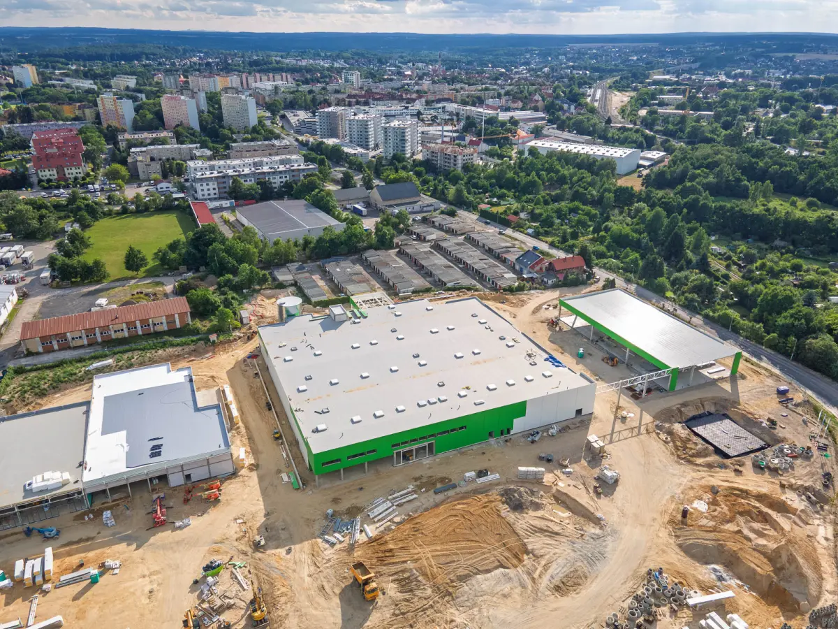 Budowa Leroy Merlin i parku handlowego