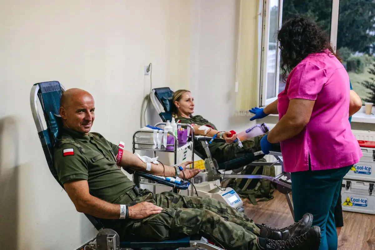 Blood donation drive