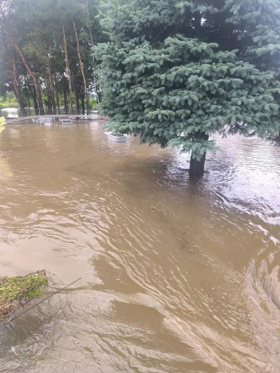 Робота пожежної служби після бурі