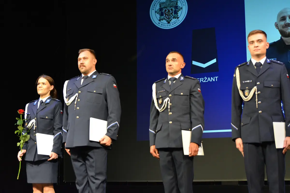 Święto Policji w Teatrze Starym w Bolesławcu