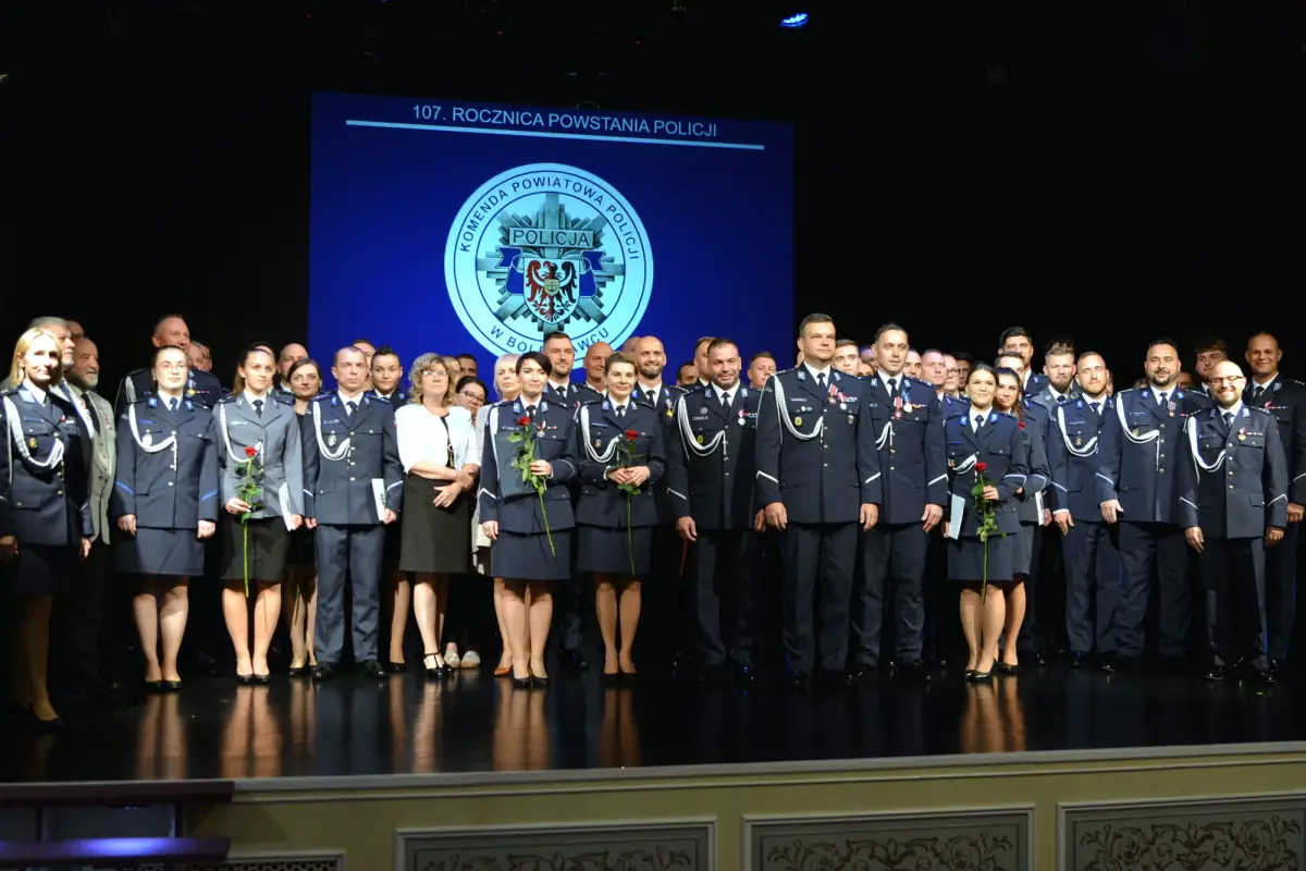 Święto Policji w Teatrze Starym w Bolesławcu