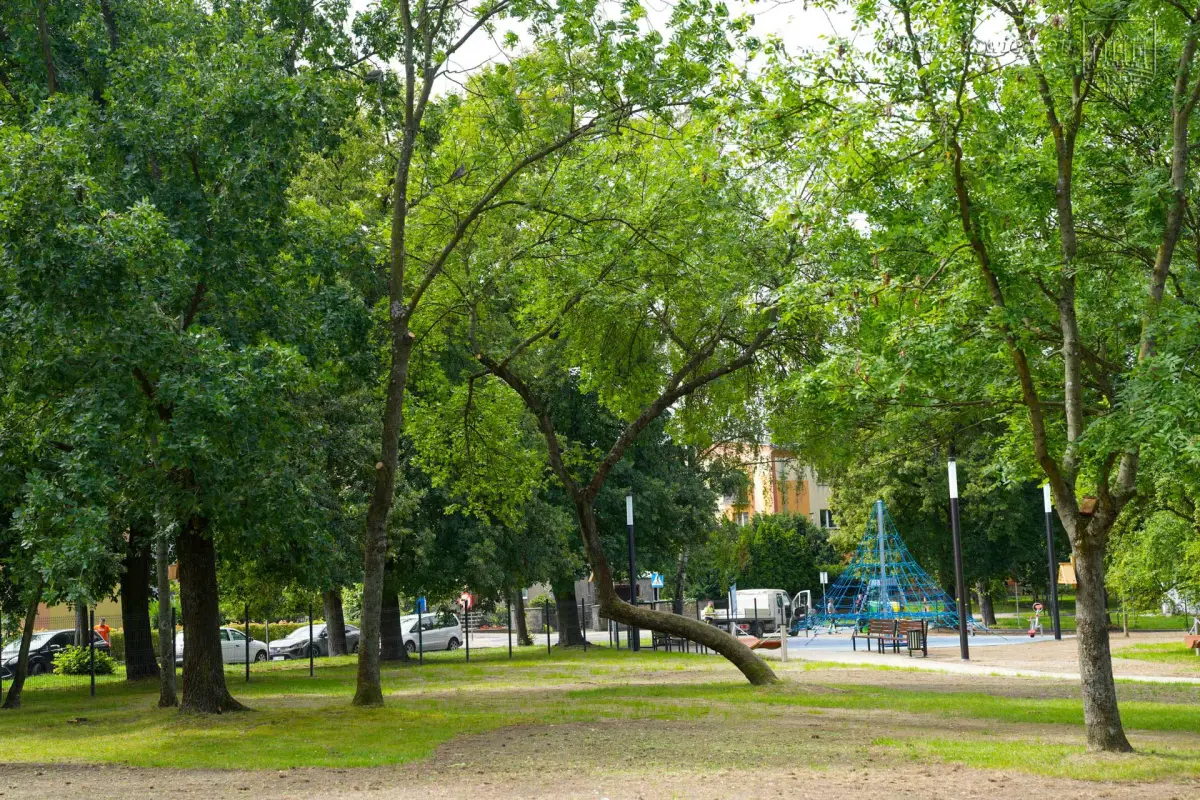 Odnowiony park w Bolesławcu
