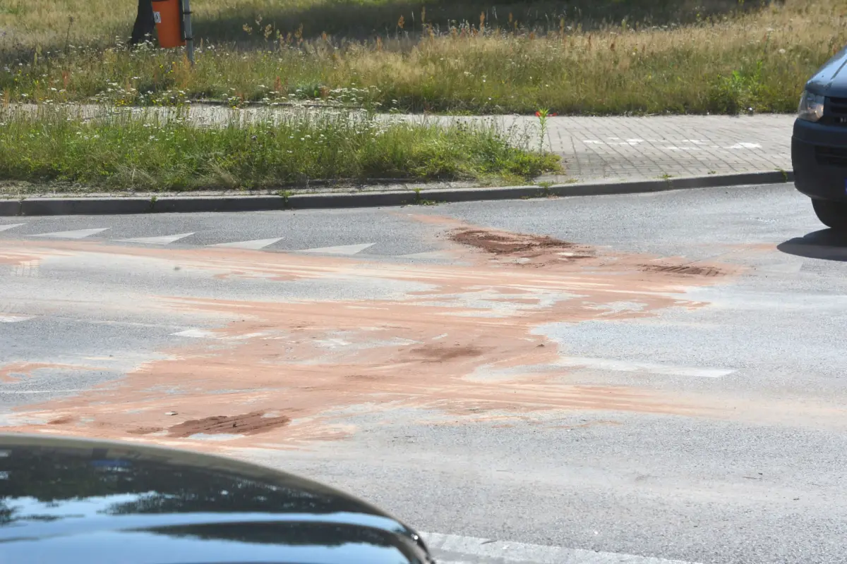 Zdarzenie na skrzyżowaniu Dolne Młyny – Wróblewskiego