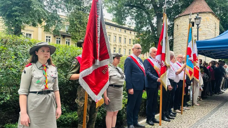Obchody rocznicy powstania Warszawskiego w Bolesławcu