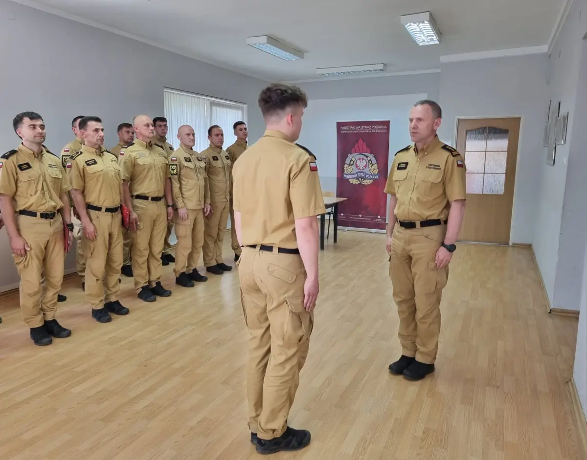 Ceremonial Assembly of Firefighters in Bolesławiec