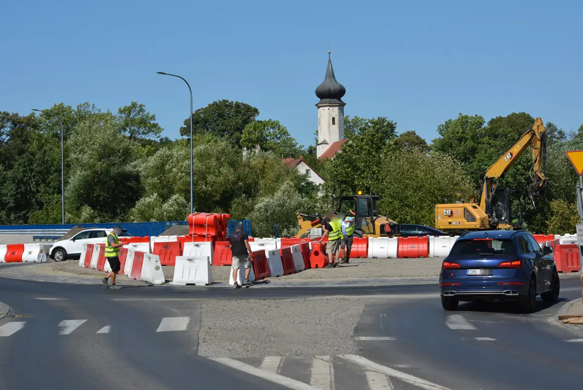 Rondo Jerzego Szmajdzińskiego w piątek, 14 sierpnia