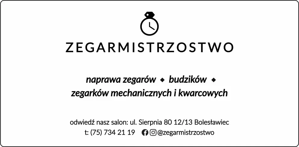 REKLAMA. Zegarmistrzostwo