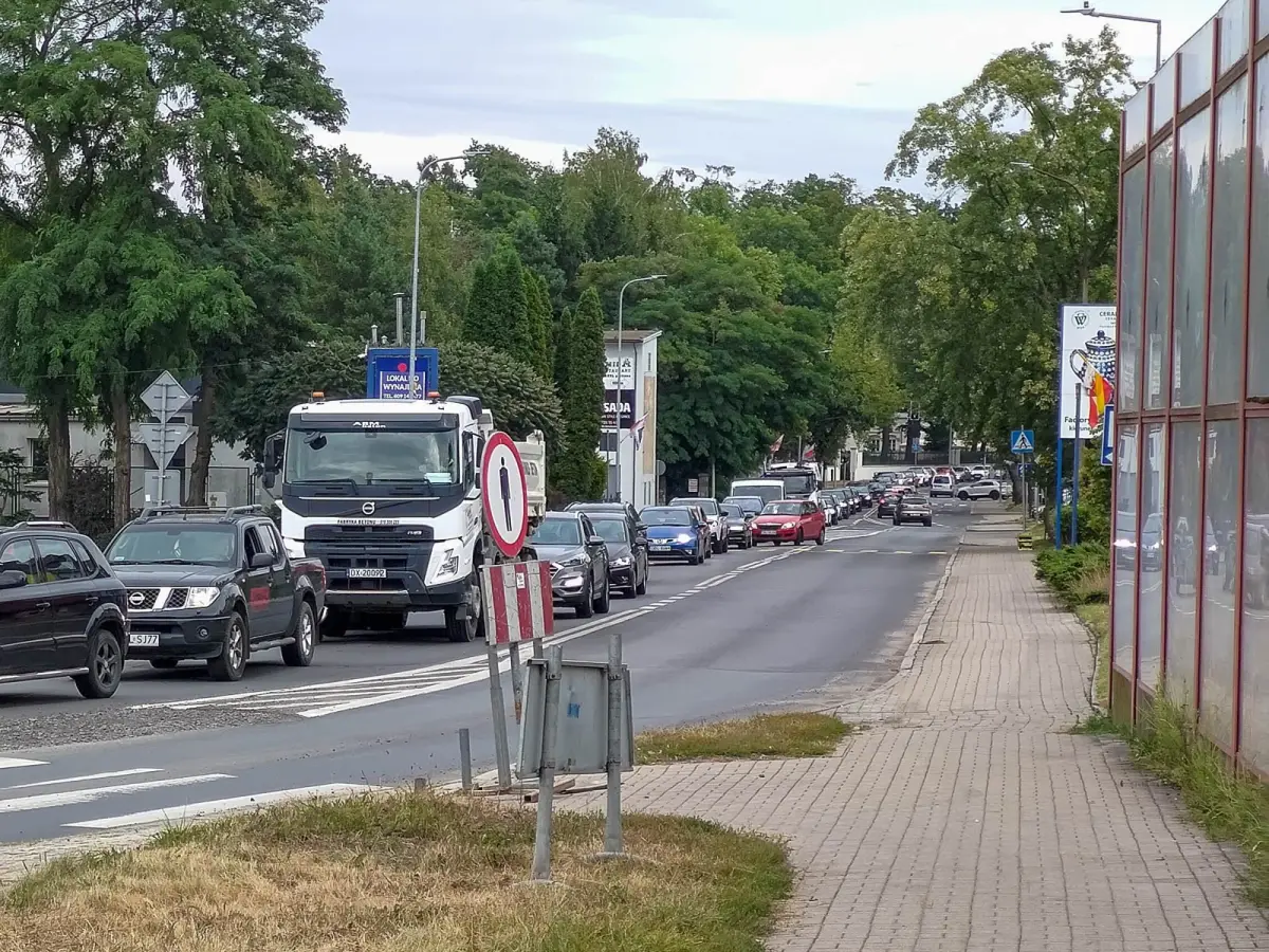 Korek na ulicy Zgorzeleckiej