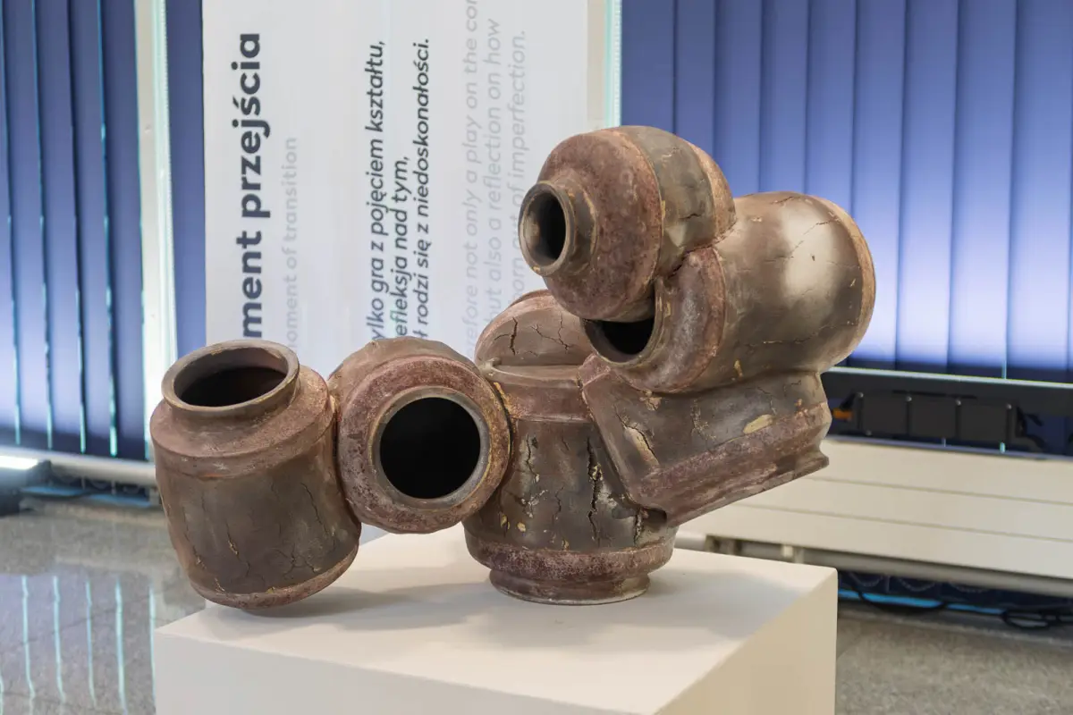 Wernisaż wystawy rzeźb Pleneru Ceramiczno-Rzeźbiarskiego
