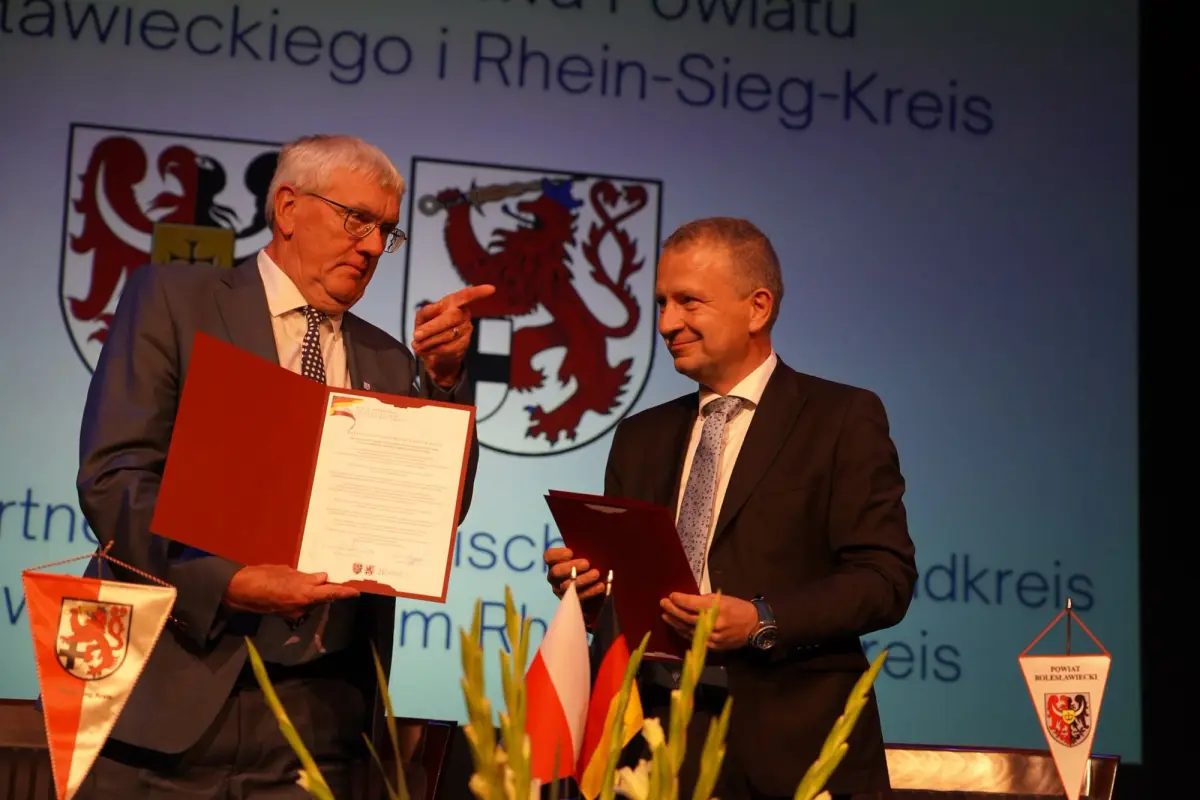 Гала з нагоди 25-річчя співпраці Повіту Bolesławiecki та Повіту Rhein-Sieg-Kreis