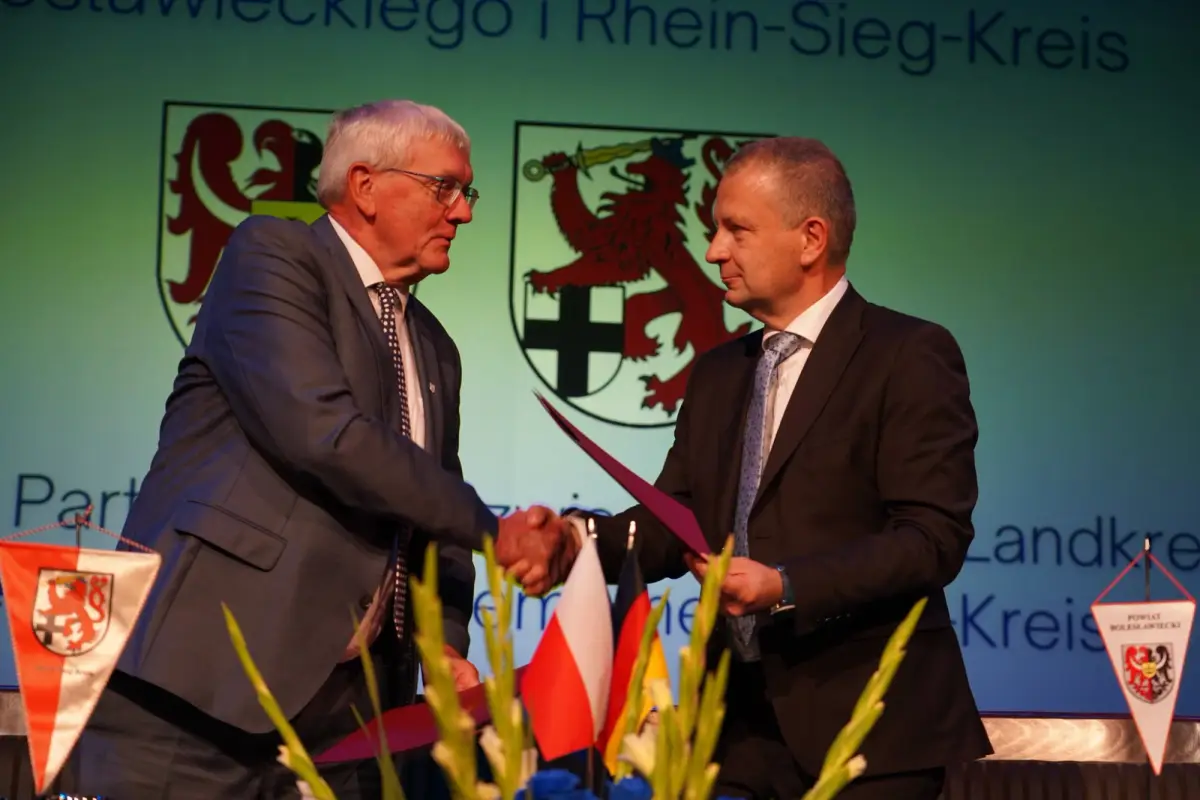 Гала з нагоди 25-річчя співпраці Повіту Bolesławiecki та Повіту Rhein-Sieg-Kreis