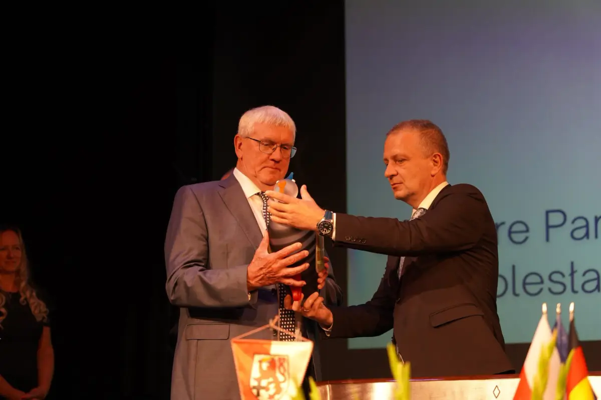 Gala Marking 25 Years of Cooperation Between Bolesławiec County and Rhein-Sieg-Kreis