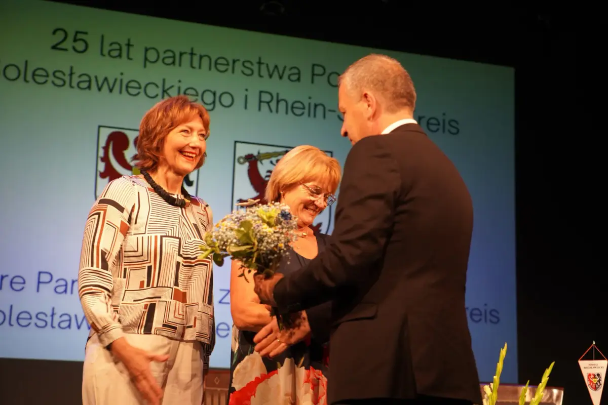 Gala Marking 25 Years of Cooperation Between Bolesławiec County and Rhein-Sieg-Kreis