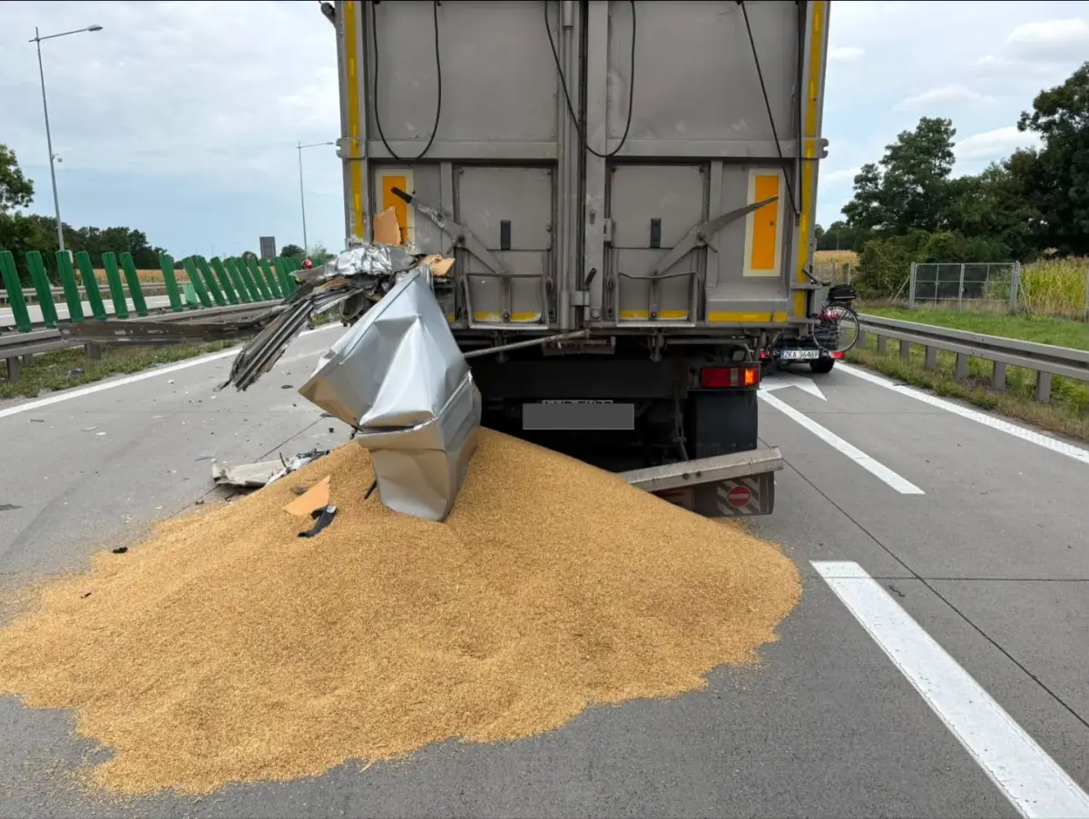 Zderzenie na A4