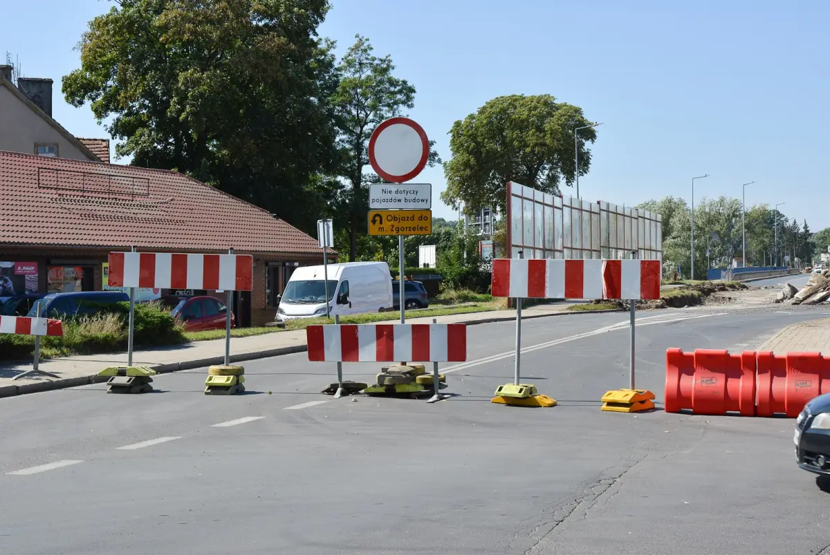 Sytuacja przy nowym moście