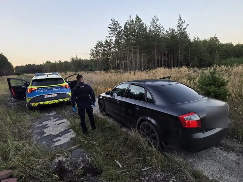Zatrzymana i auto