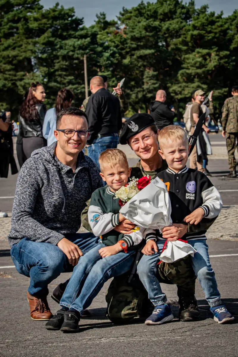 Урочистість у 10-й бронекавалерійській бригаді у Свєнтошуві