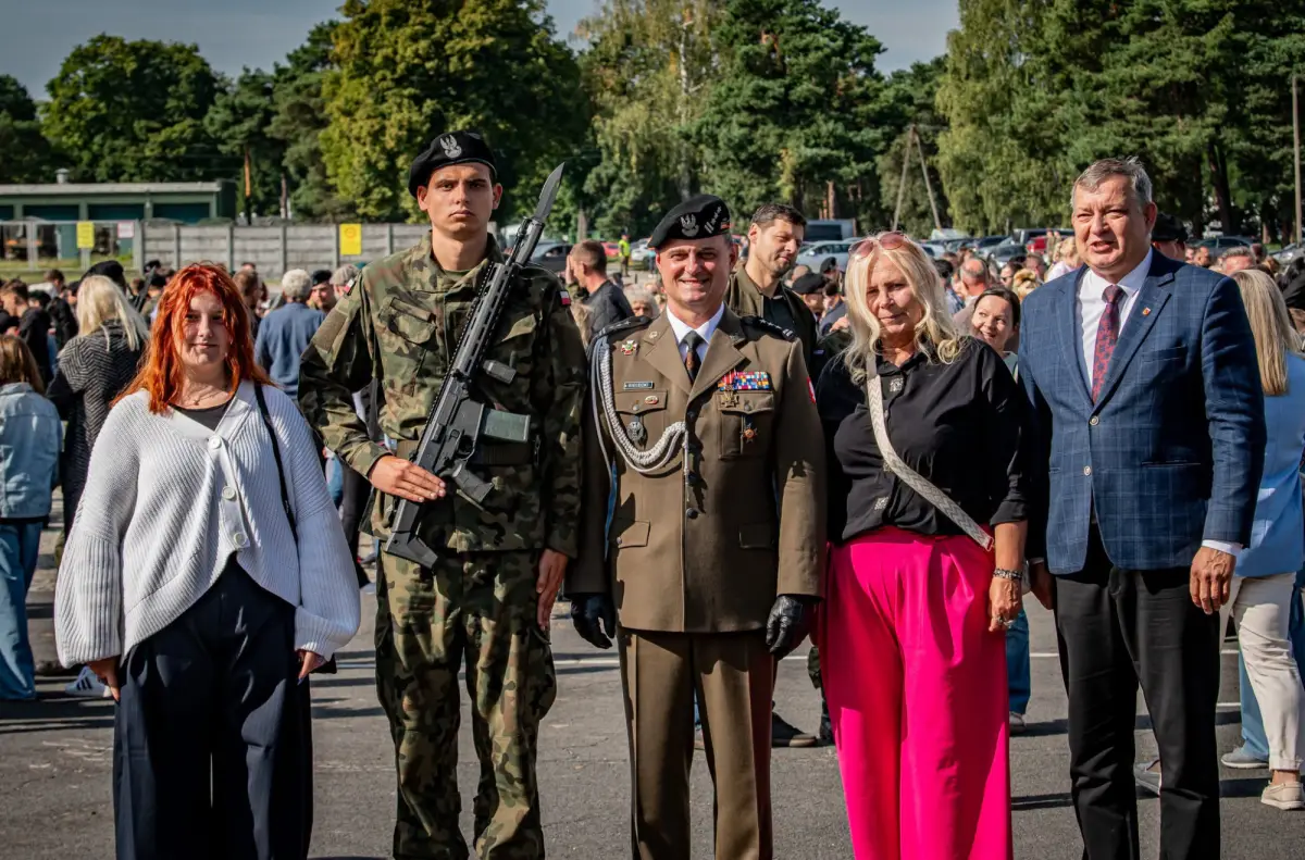 Ceremony at the 10th Armored Cavalry Brigade in Świętoszów
