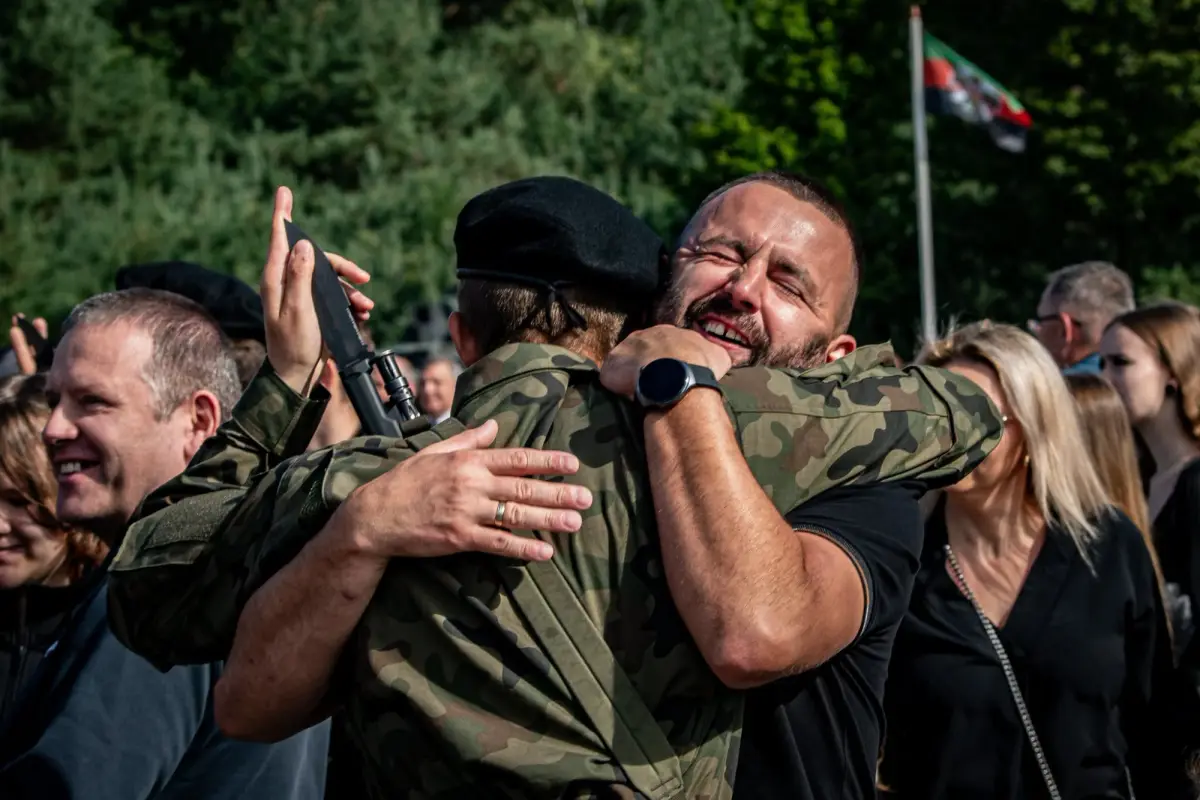 Uroczystość w 10 Brygadzie Kawalerii Pancernej w Świętoszowie