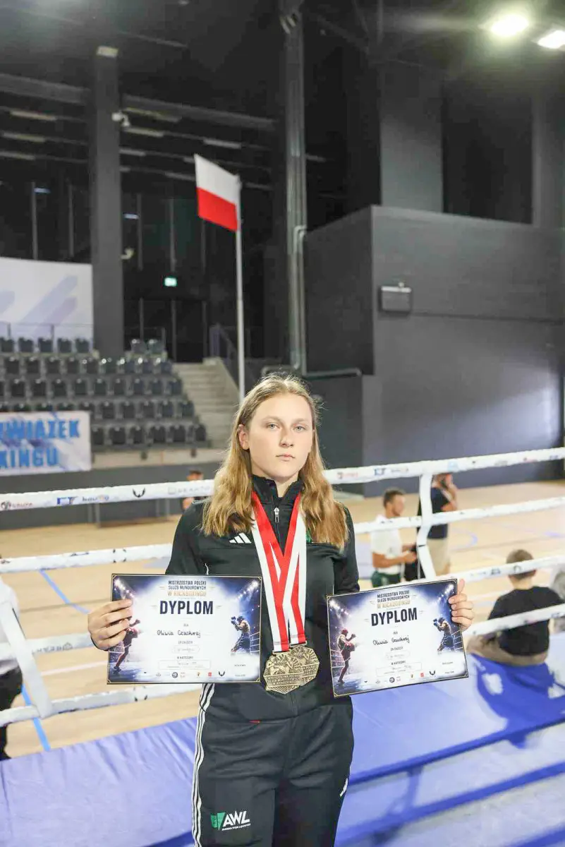 Athletes from UKS Korio Bolesławiec