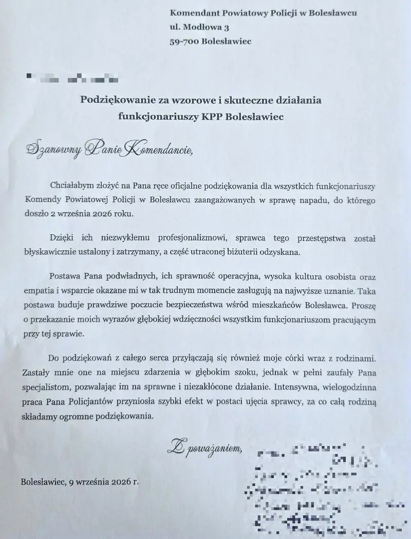 Podziękowania