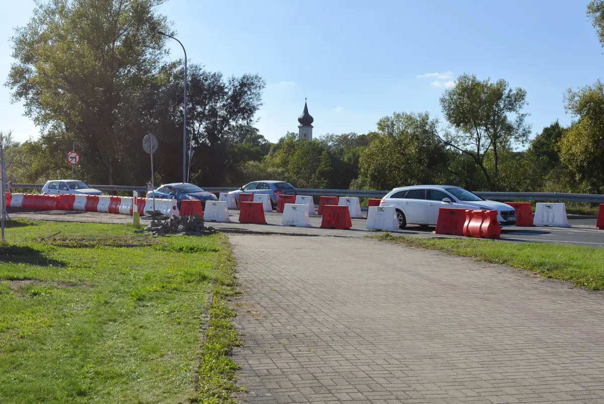 Sytuacja przy moście