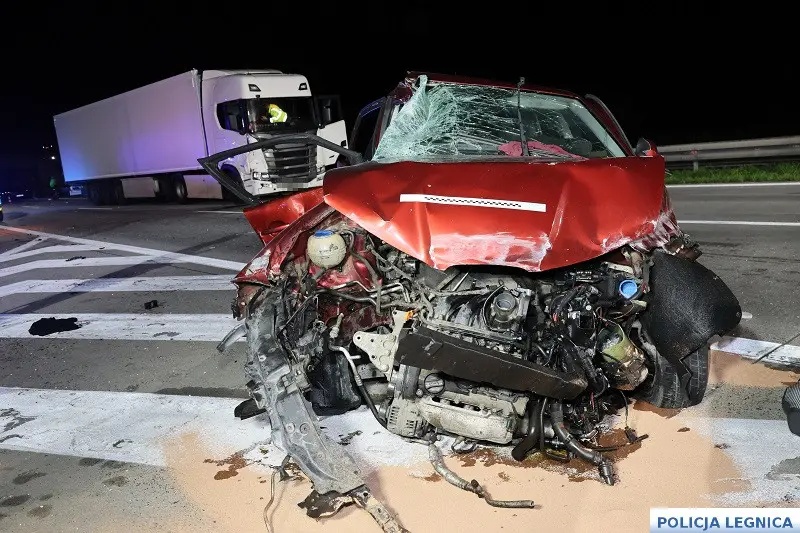 Seat after accident on A4