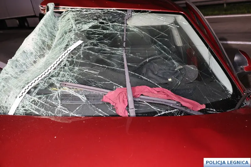 Seat after accident on A4